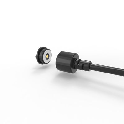 60g spring force circular 2pin male and female magnetic charging cable connector