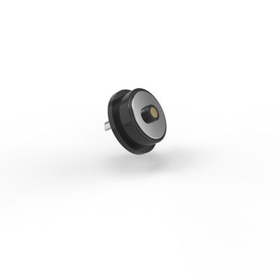 Black HTN housing TPE cable magnetic pogo pin cable connector 12V 2A