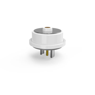 White magnetic cable connector male female power charger USB cable connector